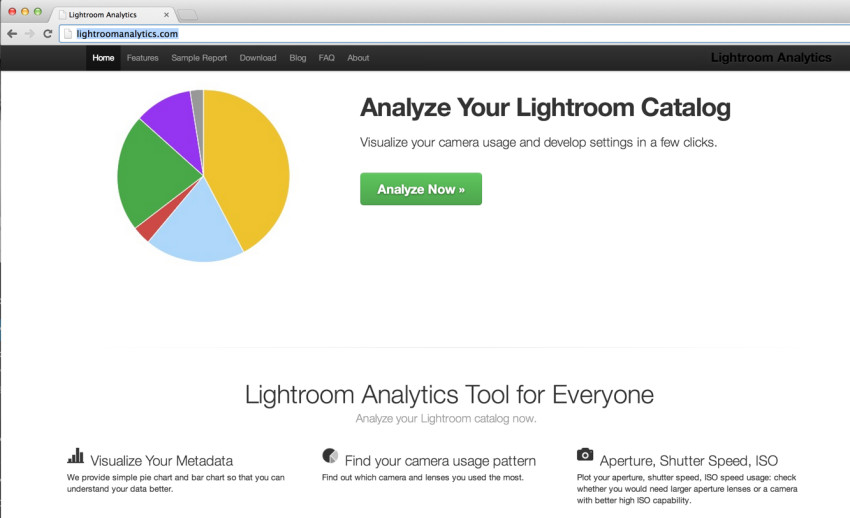 Lightroom Analytics
