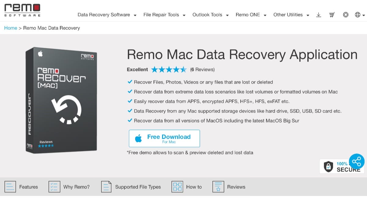 download the new for mac Remo Recover 6.0.0.227